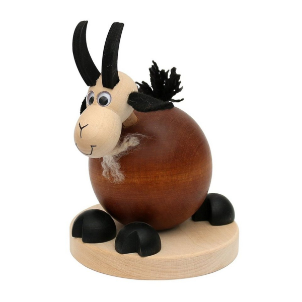SIGRO Räuchermännchen »Holz Räucher Figur Ziegenbock«, (1 St)