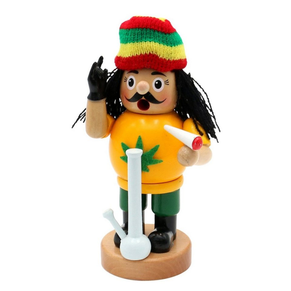SIGRO Räuchermännchen »Holz Räucherfigur Rastaman Peace«, (1 St)