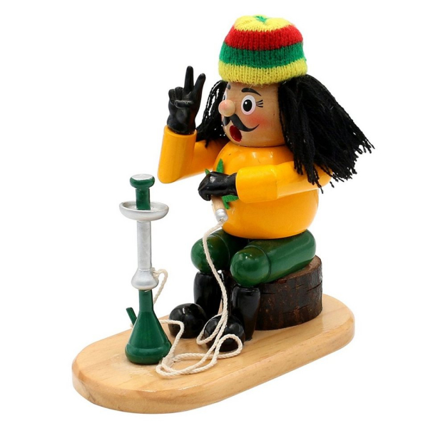 SIGRO Räuchermännchen »Holz Räuchermann auf Platte«, (1 St)