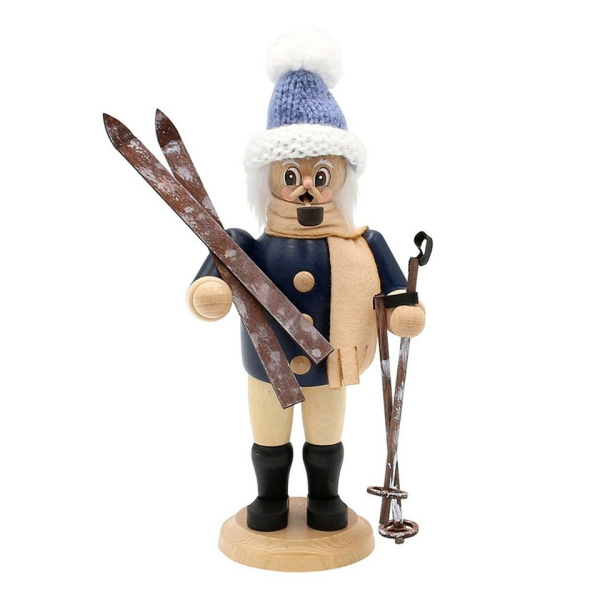 SIGRO Räuchermännchen »Holz Räuchermann Christian der Skifahrer«, (1 St)