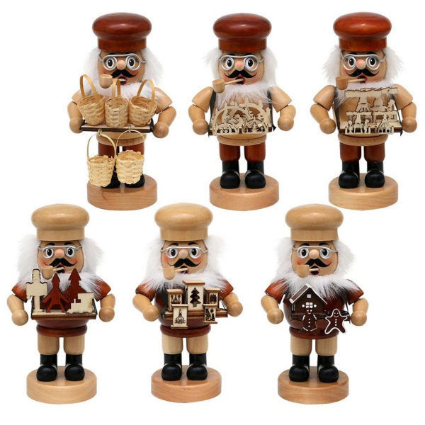 SIGRO Räuchermännchen »Holz Räuchermann Markthändler 1 Stück«, (1 St)