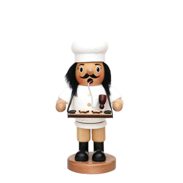 SIGRO Räuchermännchen »Holz Räuchermann mit Bauchladen Bäcker«, (1 St)