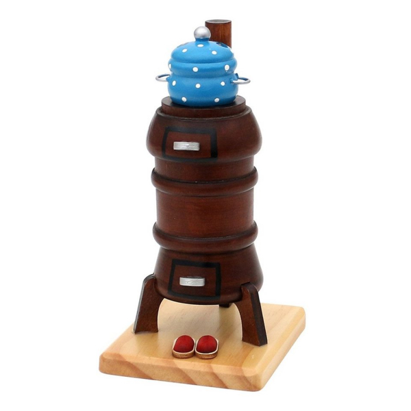 SIGRO Räuchermännchen »Holz Räucherofen Pfeiffkessel«, (1 St)