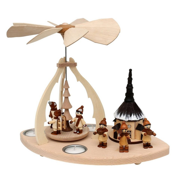SIGRO Weihnachtspyramide »Holz Tischpyramide«