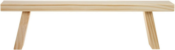 SIKORA Schwibbogen-Fensterbank »B2 einfache Holz Schwibbogen Erhöhung L:44 cm«