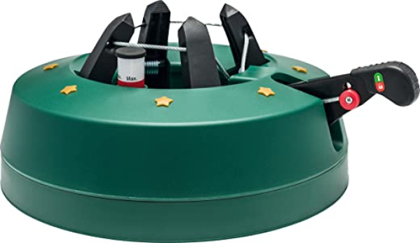 Star-Max Modell 2018 Christbaumständer by F-H-S, Model Start 1, für Baumhöhe bis 2,0 m, Weihnachtsbaumständer mit Fuhebelfunktion und…