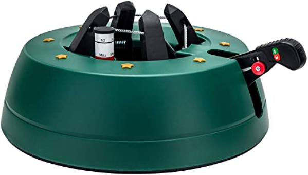Star-Max S250 Christbaumständer by F-H-S, Start 2, Modell 2019, für Baumhöhe bis 2,50 m, Weihnachtsbaumständer mit Fuhebelfunktion und…