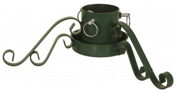 STAR TRADING Christbaumständer »Christbaumständer – Indoor – D: 47cm, H: 15cm – für Stammdurchmesser: 3 – 9cm – Metall – Grün«