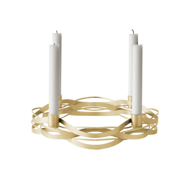 Stelton Adventskranz »Stelton Tangle Adventskranz Messing«