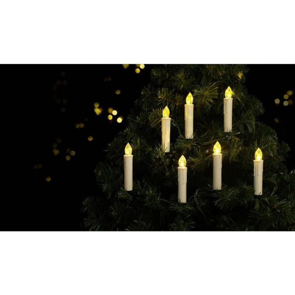 Sygonix Lichterkette »Kabellose -Kerzen 20er Set Indoor«