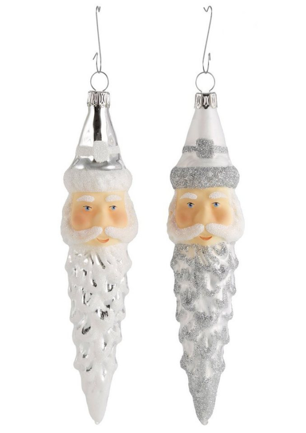 Thüringer Glasdesign Christbaumschmuck »Eisprinzessin« (2-tlg)