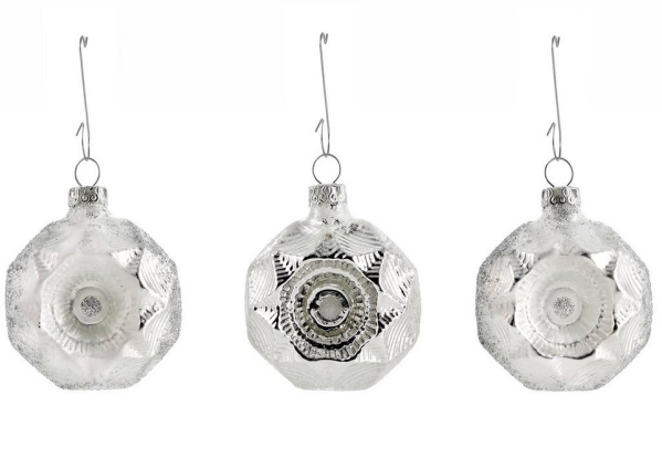 Thüringer Glasdesign Christbaumschmuck »Eisprinzessin« (6-tlg)