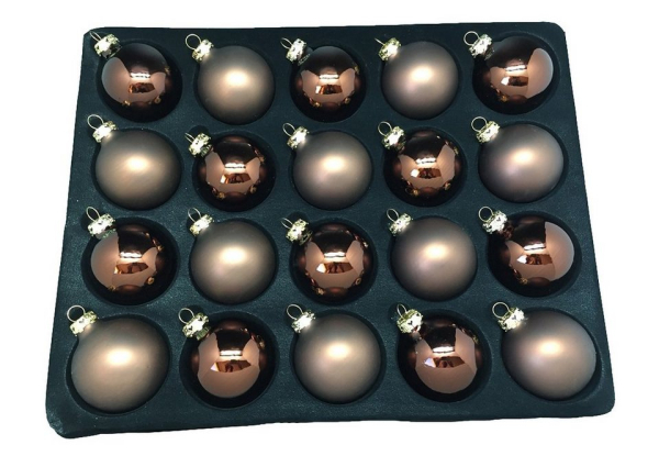 Thüringer Glasdesign Weihnachtsbaumkugel (20 St)