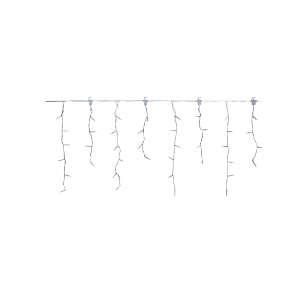 toom LED-Lichtervorhang ‚Eisregen‘ 240 LEDs warmweiß 950 cm