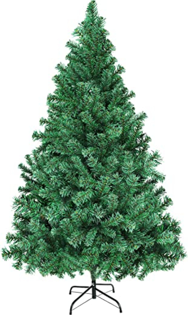 UOUNE Weihnachtsbaum künstlich 180 cm – mit 1000 Spitzen Weihnachtsbaum, schwer entflammbar, mit Metallständer