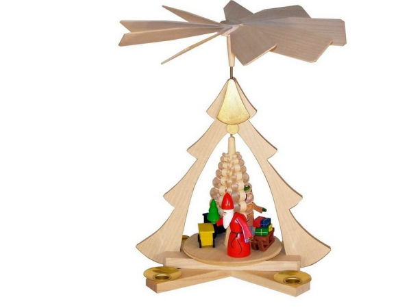 Volkskunst Zenker Weihnachtspyramide