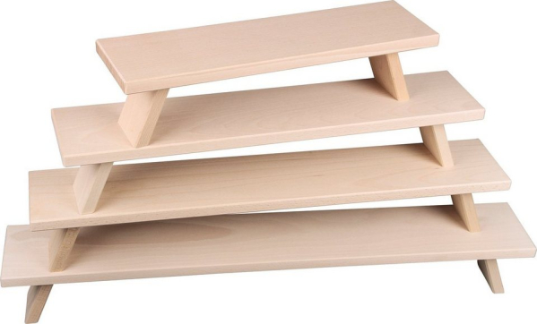 Weigla Schwibbogen-Fensterbank, FSC®-zertifiziertes Buchenholz, buche-hell, Höhe ca. 11 cm