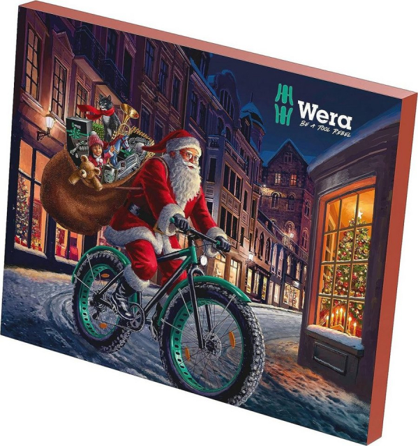 Wera Adventskalender Adventskalender Werkzeug 2023 Männer, Heimwerker Werkzeugkalender Mann, Advent Kalender Werkzeuge Handwerker Weihnachtskalender Herren
