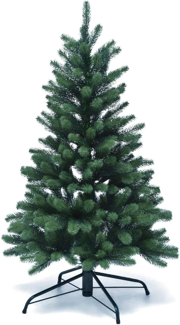 XENOTEC PREMIUM Weihnachtsbaum 120cm – naturgetreu – künstlicher Weihnachtsbaum – im Spritzgussverfahren hergestellt – unechter Tannenbaum –…